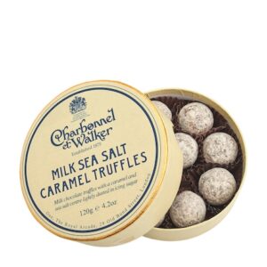 Charbonnel et Walker Milk Sea Salt Caramel Truffles 120g Box