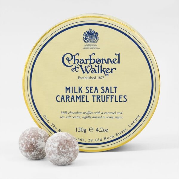 Charbonnel et Walker Milk Sea Salt Caramel Truffles 120g Box - Image 2