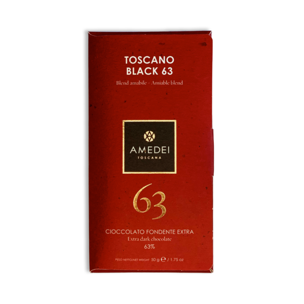 Amedei Toscano Black 63% Bar 50g