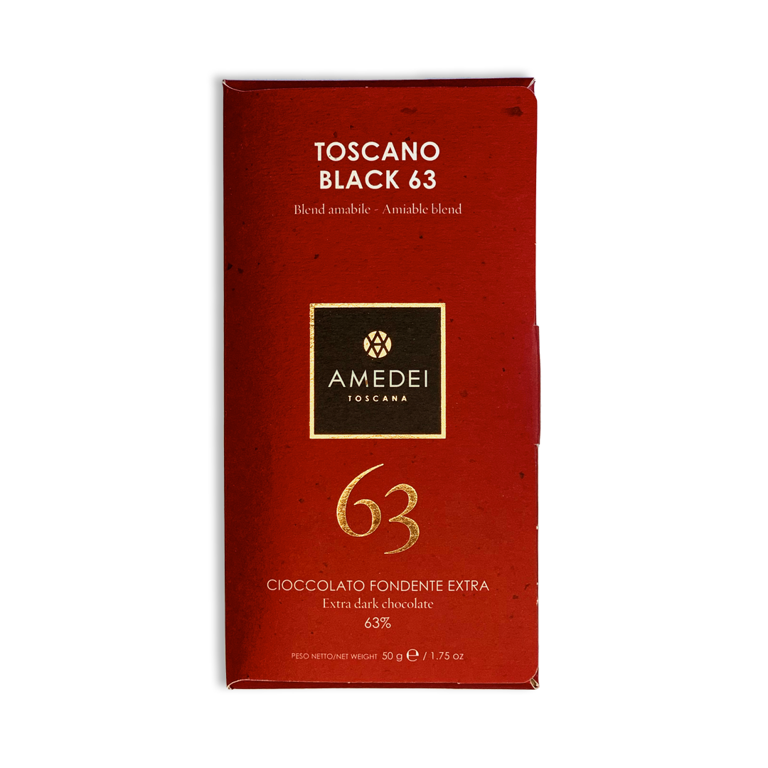 Amedei Toscano Black 63% Bar 50g