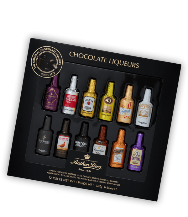 Anthon Berg Chocolate Liqueur Bottles Assorted Liqueurs 16-pc Bo - Image 4