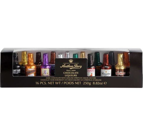 Anthon Berg Chocolate Liqueur Bottles Assorted Liqueurs 16-pc Bo - Image 5