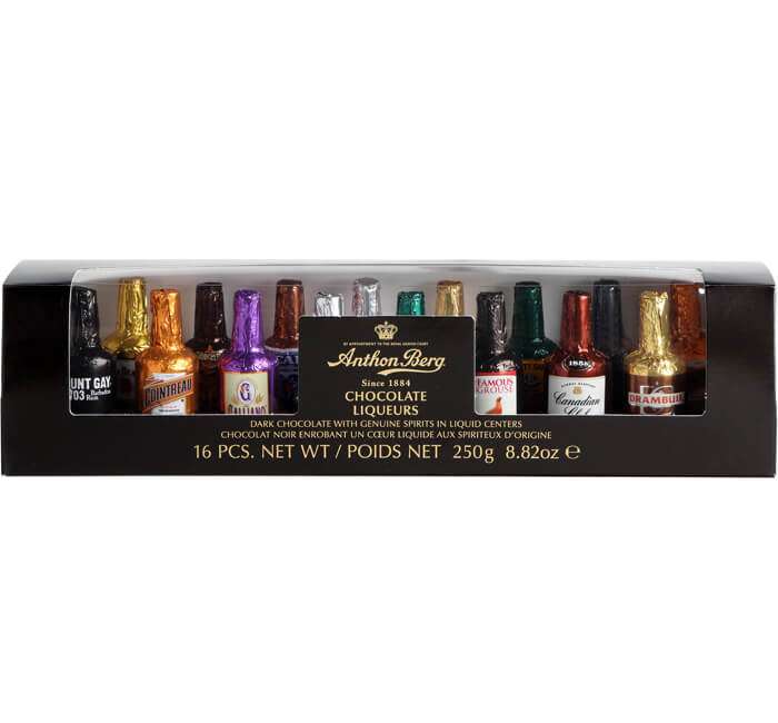 Anthon Berg Chocolate Liqueurs Famous Liqueurs Collection 250g Box