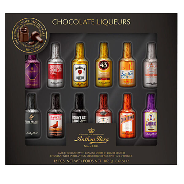 Anthon Berg Chocolate Liqueurs Famous Liqueurs Collection 250g Box - Image 2