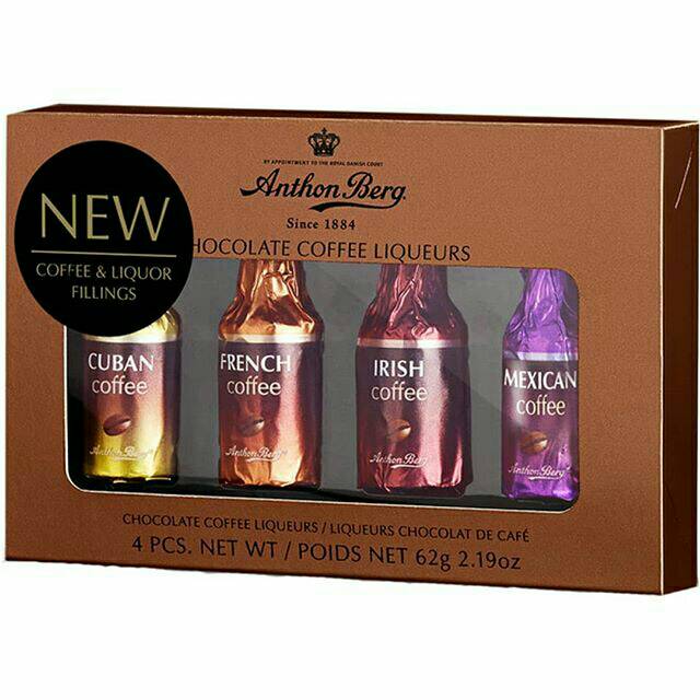 Anthon Berg Coffee Liqueurs "Irish Cream, French Orange, etc." 10-pc Box - Image 4