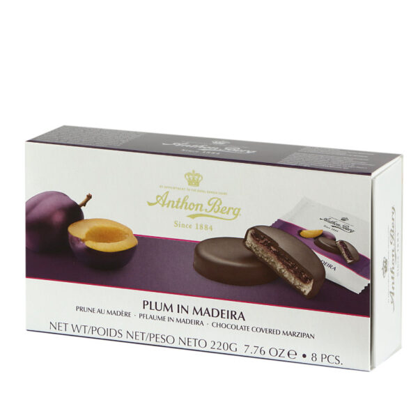 Anthon Berg Generous Portions Plum in Madeira 220g Box - Image 4