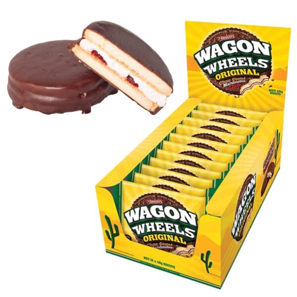 Arnott's Wagon Wheels Marshmallow & Jam Biscuit Single - Image 5