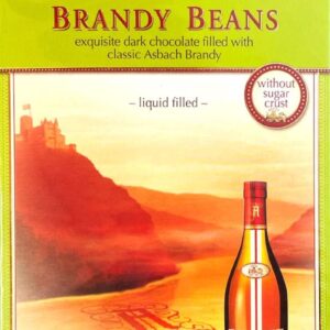 Asbach Uralt Brandy Beans Dark Chocolate 100g Box