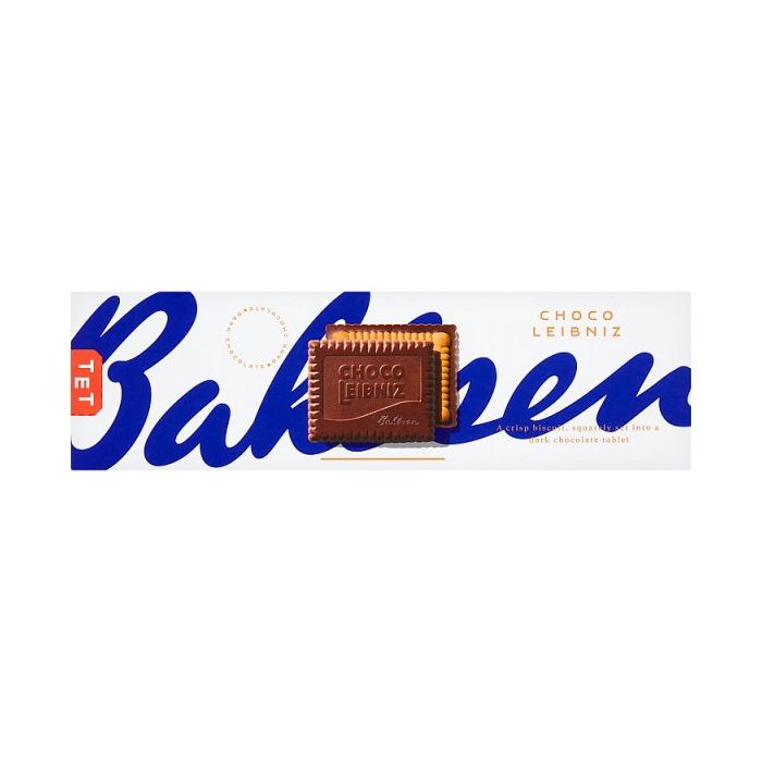 Bahlsen Choco Leibniz Dark Chocolate Biscuits 125g Box
