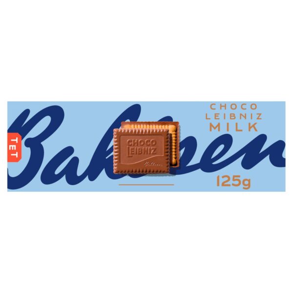 Bahlsen Choco Leibniz Dark Chocolate Biscuits 125g Box - Image 2
