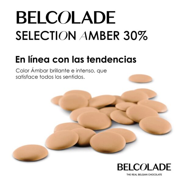Belcolade Amber Caramelized White Chocolate Callets 1kg Ba - Image 5