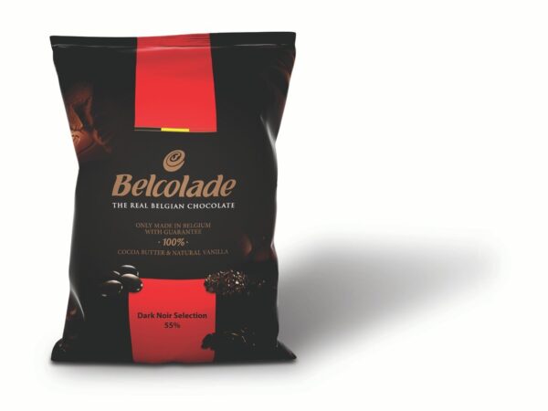 Belcolade Noir Selection 55% Dark Chocolate Callets 5kg Bag - Image 2