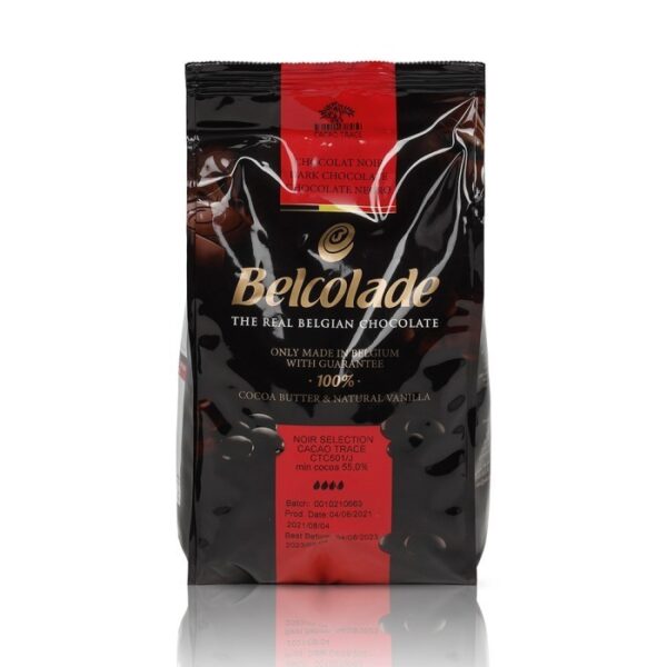 Belcolade Noir Selection 70.5% Dark Chocolate Callets 5kg Bag