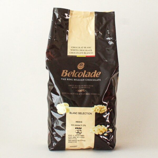 Belcolade Professional Couverture 28% White (Blanc Supérieur) 5kg Bag - Image 4