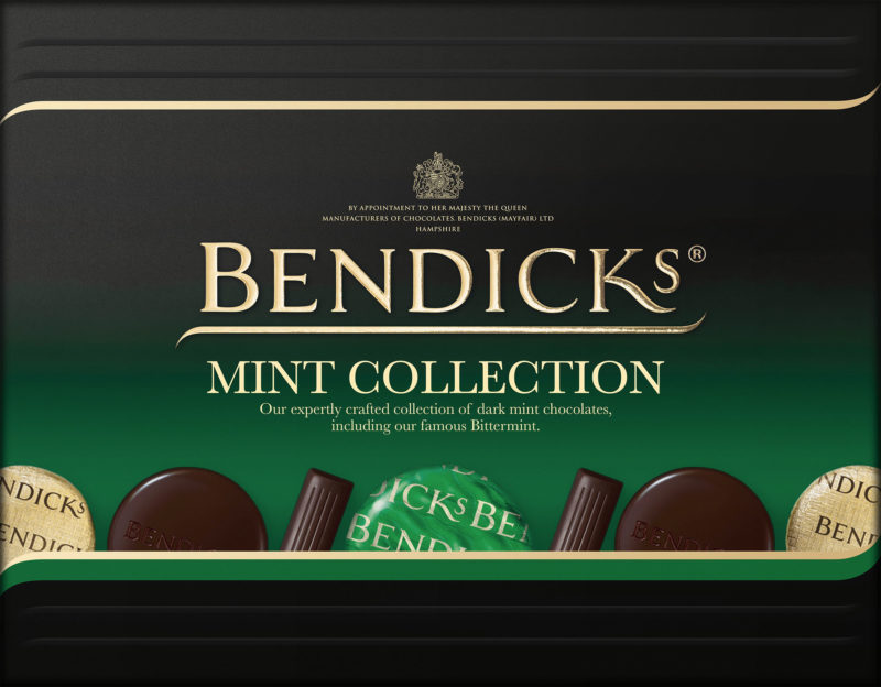 Bendicks Elizabethan Mints Bitter Chocolate Mints 180g Box