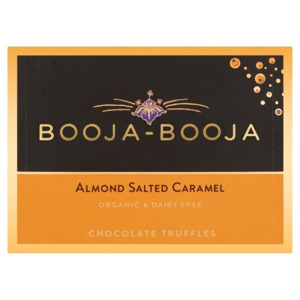 Booja-Booja Almond Salted Caramel Truffles Vegan 92g Box