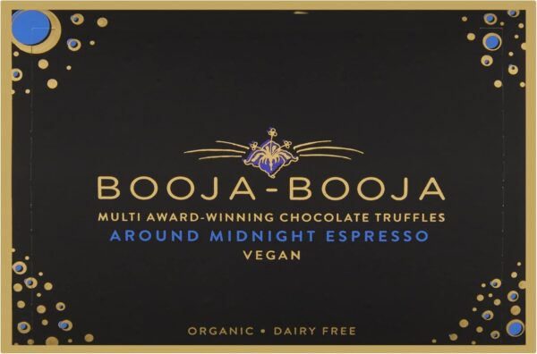 Booja-Booja Around Midnight Espresso Truffles Vegan 92g Box - Image 2
