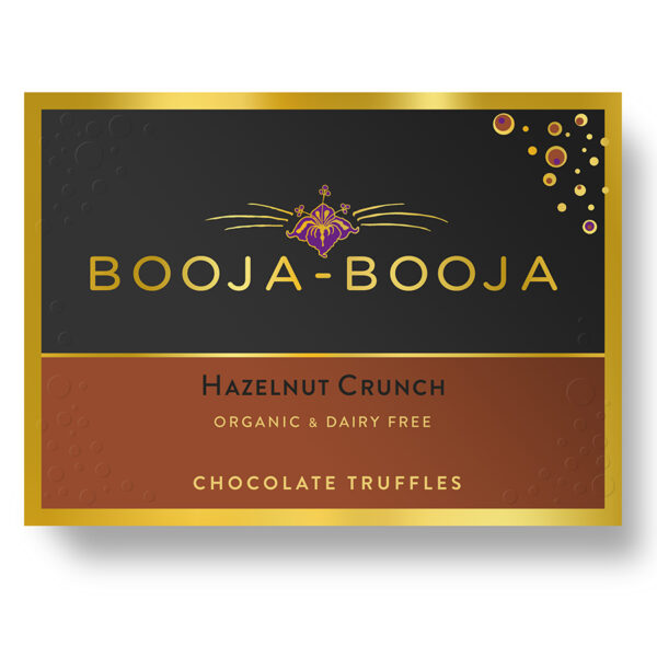 Booja-Booja Hazelnut Crunch Truffles Vegan 92g Box