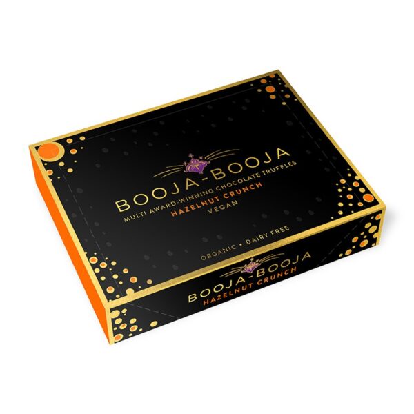 Booja-Booja Hazelnut Crunch Truffles Vegan 92g Box - Image 5