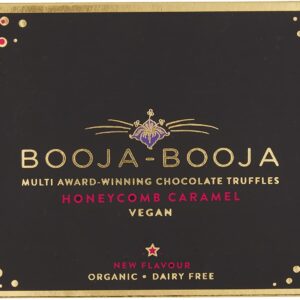 Booja-Booja Honeycomb Caramel Truffles Vegan 92g Box
