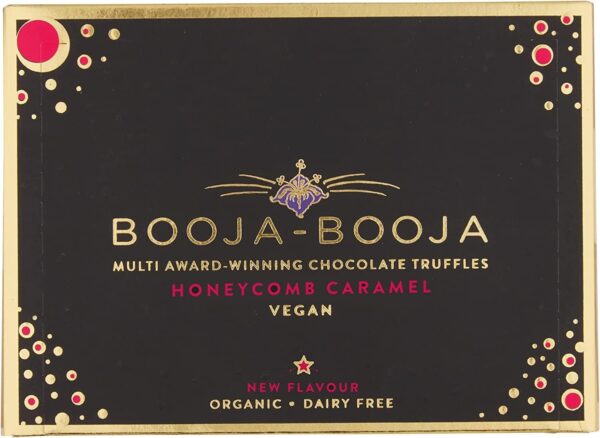 Booja-Booja Honeycomb Caramel Truffles Vegan 92g Box