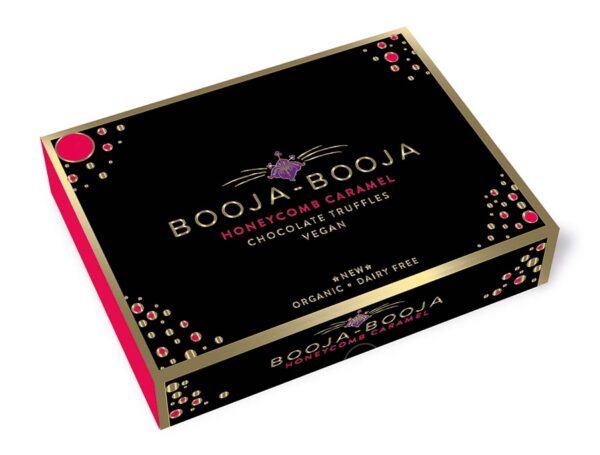 Booja-Booja Honeycomb Caramel Truffles Vegan 92g Box - Image 5