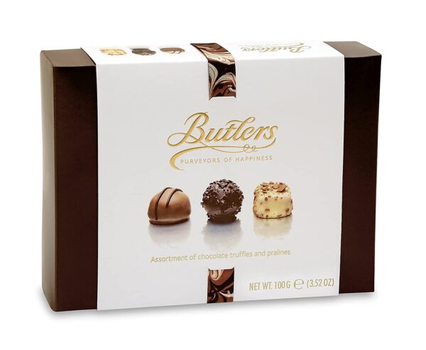 Butlers 8-Piece Ballotin Assorted Truffles 100g Box - Image 2