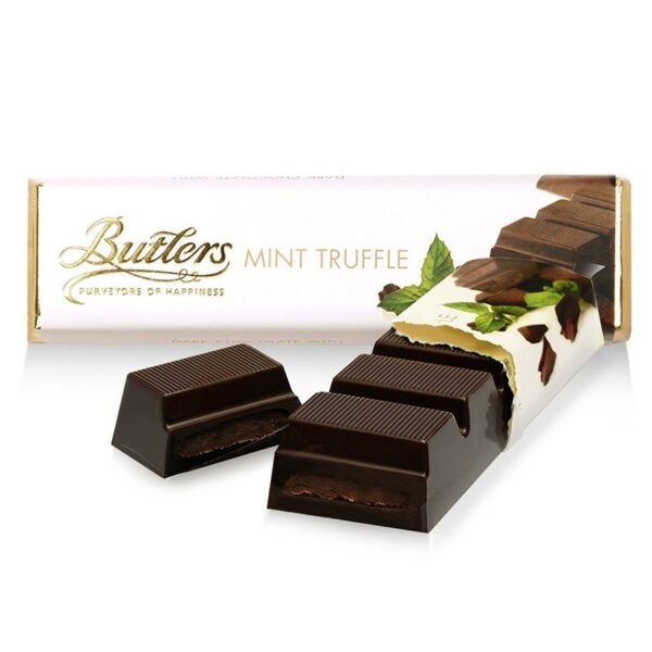Butlers Dark Chocolate Mint Truffles 125g Box Pralines & Gifting - Image 2