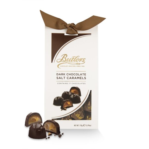 Butlers Dark Chocolate Salted Caramels 125g Box Pralines & Gifting - Image 2