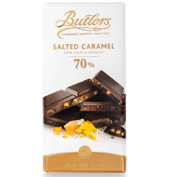 Butlers Salted Hazelnut Caramel Bar 100g Gourmet Bar - Image 4