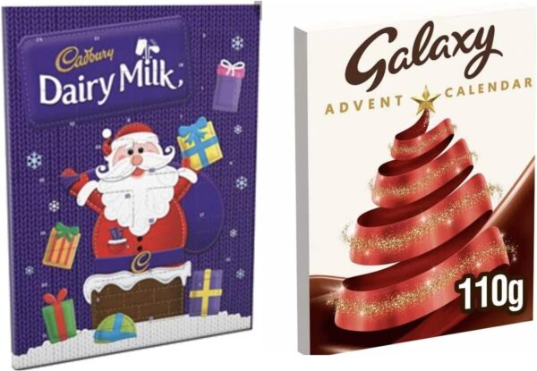 Cadbury Christmas Advent Calendar Milk Chocolate 90g - Image 2