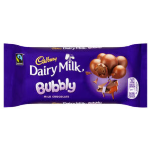 Cadbury Dairy Milk Bar Bubbly (Aerated) 90g