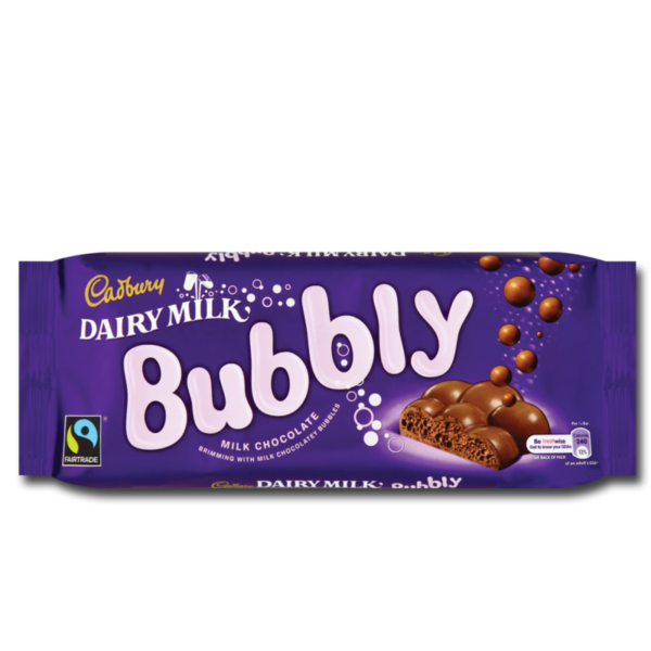 Cadbury Dairy Milk Bar Bubbly (Aerated) 90g - Image 2