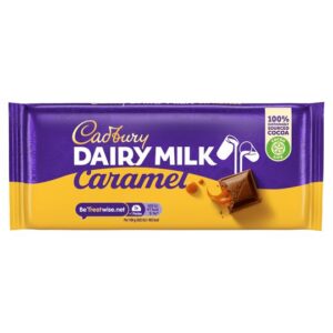 Cadbury Dairy Milk Bar Caramel 120g Mass-Market Bar