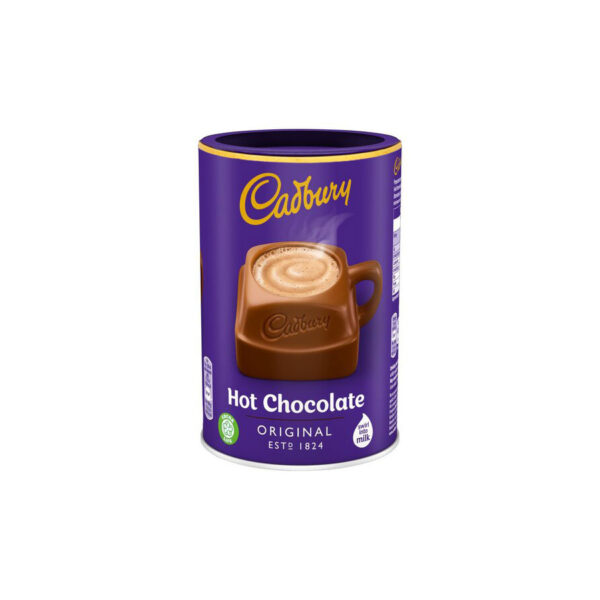 Cadbury Drinking Chocolate Hot Chocolate Powder 250g Tin - Image 2