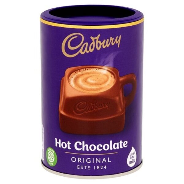 Cadbury Drinking Chocolate Hot Chocolate Powder 250g Tin - Image 5