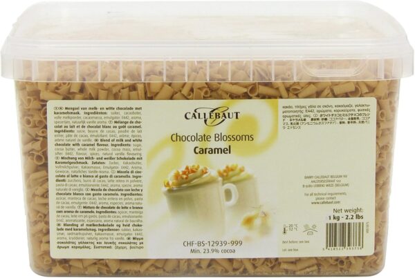 Callebaut Blossom Curls Caramel 1kg Box - Image 2