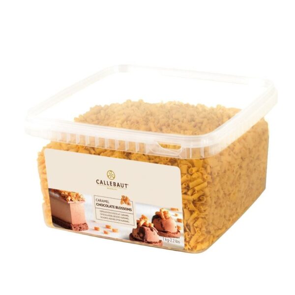 Callebaut Blossom Curls Caramel 1kg Box - Image 3