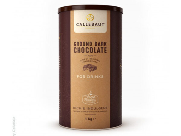 Callebaut Ground Chocolate Dark 1kg Bag - Image 3