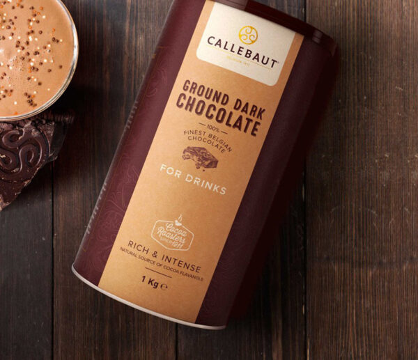 Callebaut Ground Chocolate Dark 1kg Bag - Image 5