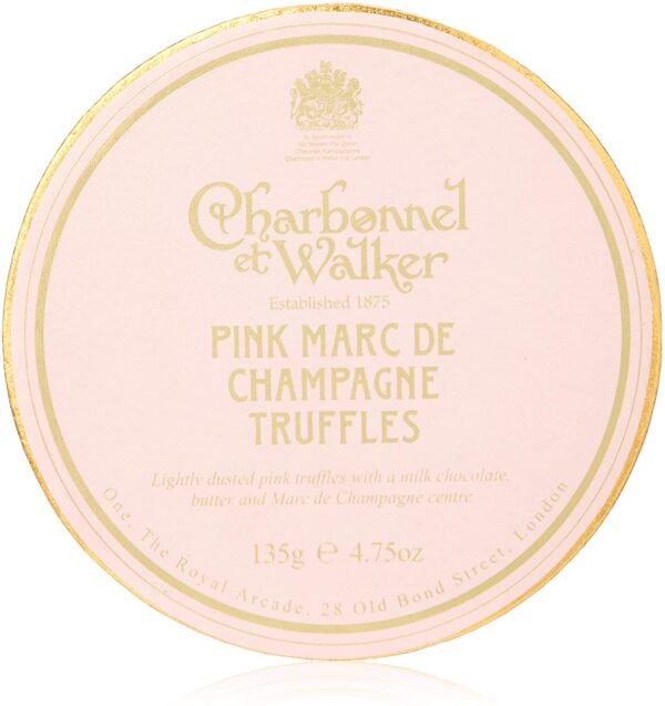 Charbonnel et Walker Pink Marc de Champagne Truffles 135g Box - Image 6