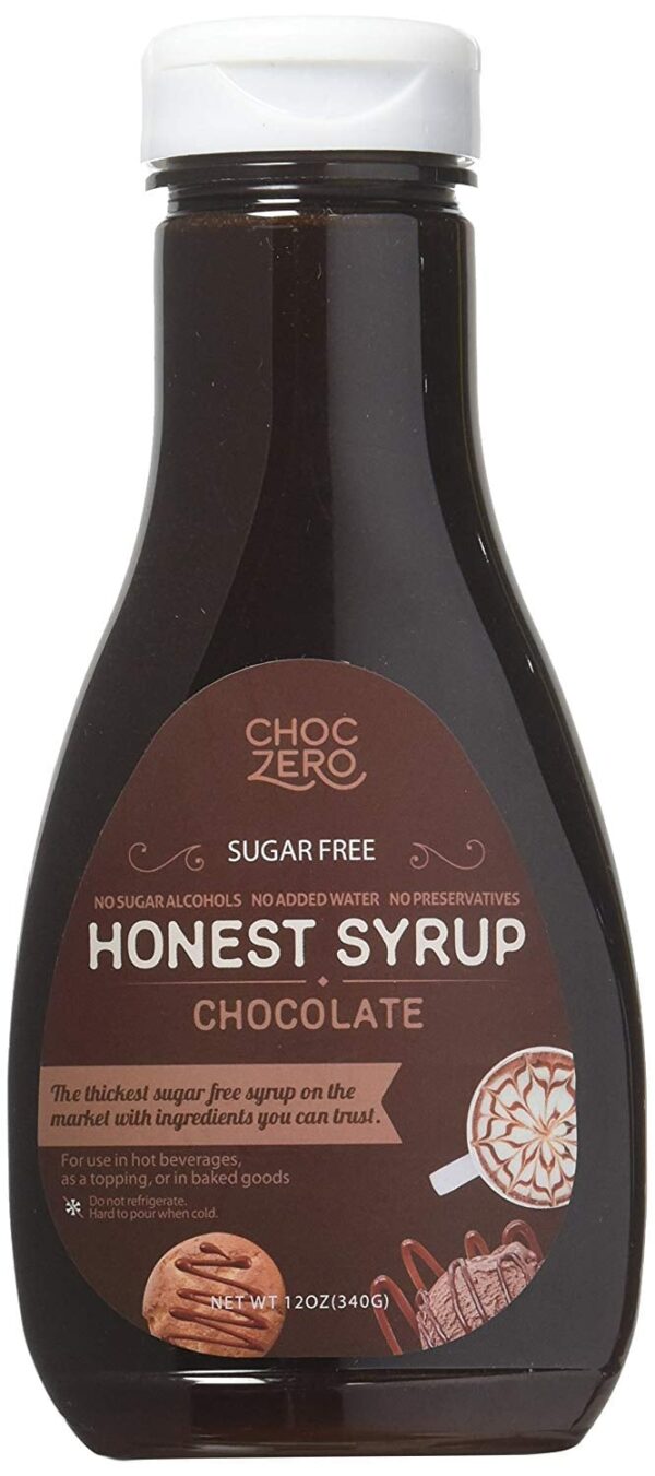 ChocZero Sugar-Free Syrup Chocolate 355ml Bottle - Image 3