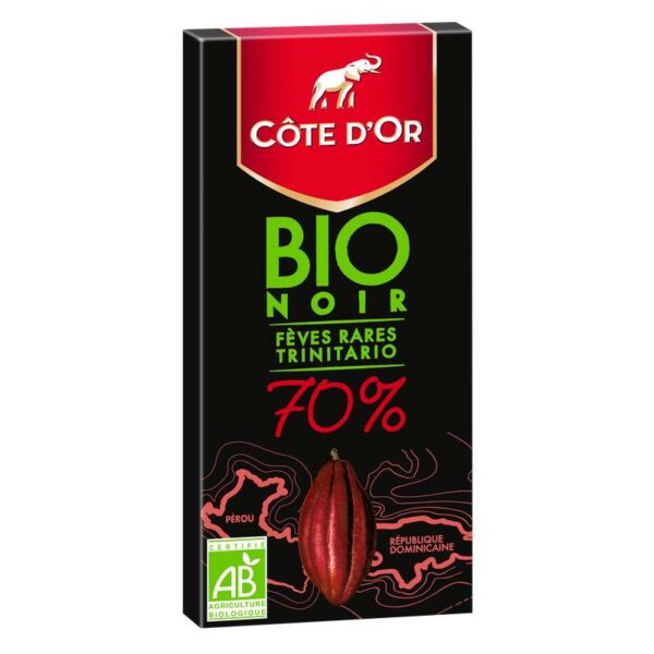 Côte d'Or Bio 70% Dark Organic Bar 90g - Image 5