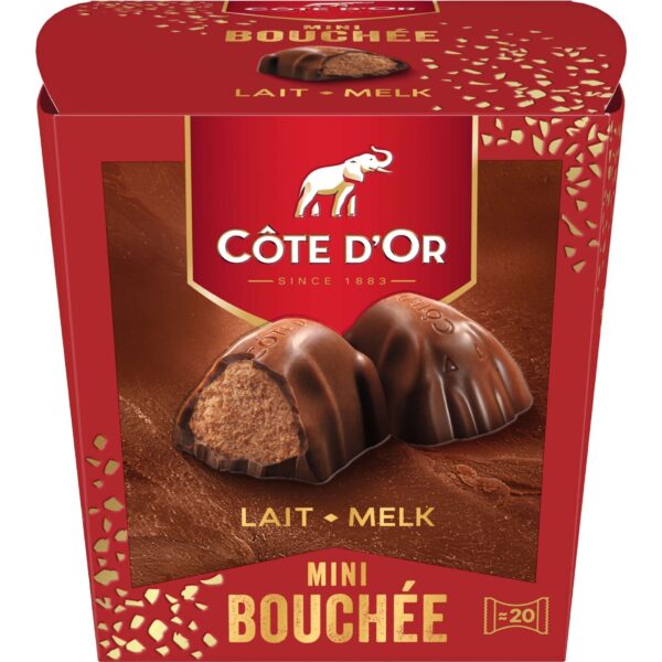 Côte d'Or Mini Bouchée Milk Chocolate Pralines 180g Bag - Image 2