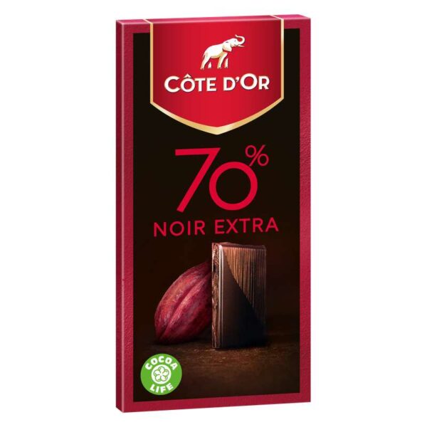 Côte d'Or Sensations 70% Brut Dark Chocolate 100g - Image 4