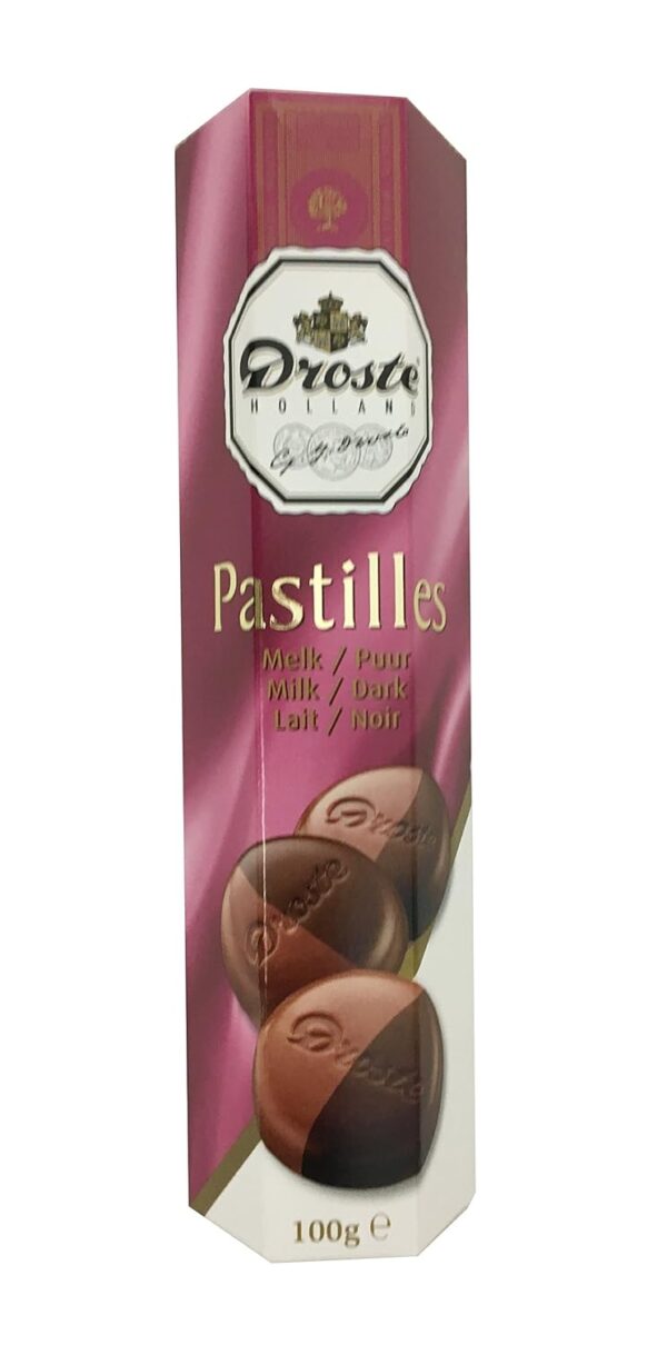 Droste Pastilles Dark Chocolate 100g Rol - Image 3