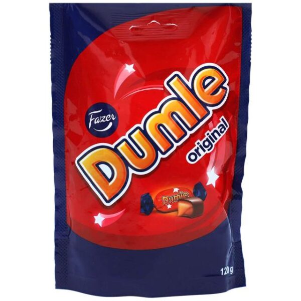 Fazer Dumle Salty Liquorice 120g Bag - Image 2