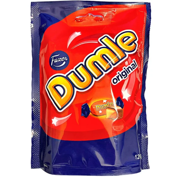 Fazer Dumle Salty Liquorice 120g Bag
