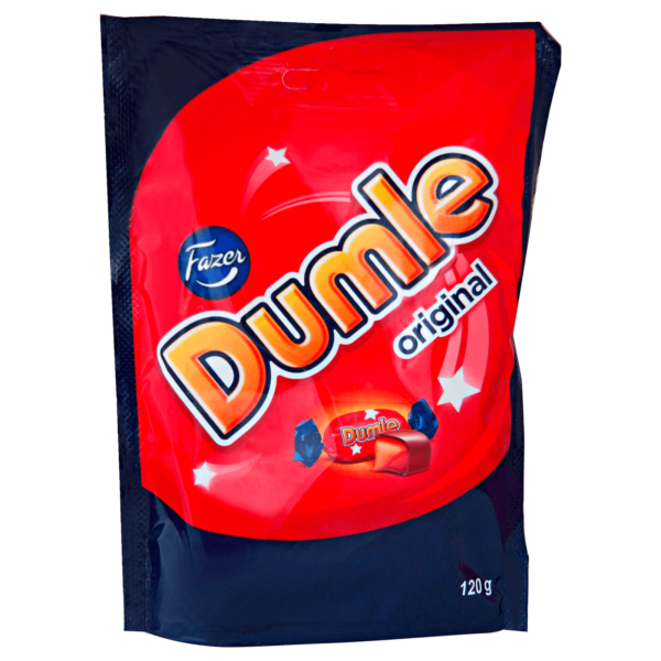 Fazer Dumle Salty Liquorice 120g Bag - Image 3