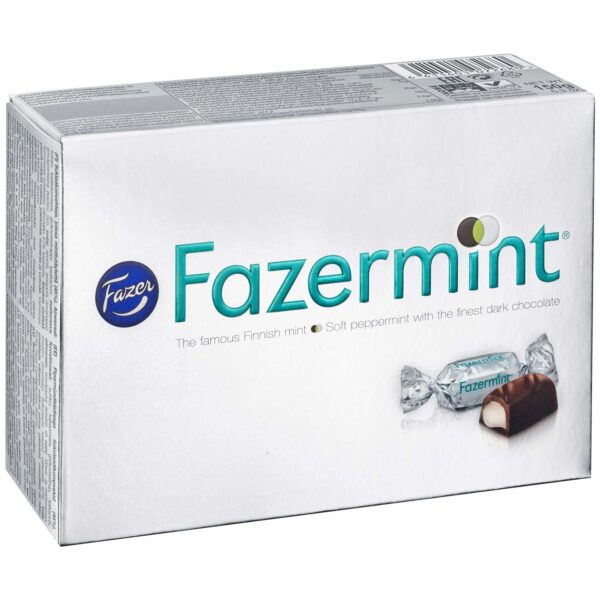Fazer Fazermint Mint Filled Chocolate Pralines 150g Box Pralines & Gifting - Image 3